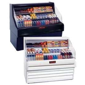 Howard McCray (SC-OS30E-4) 51" Wide Ovation Open Impulse Merchandiser Refrigerator with Step Shelf