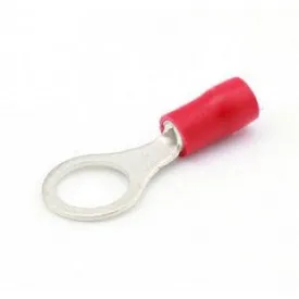 Insulated 3.2mm Ring Terminal - 0.5-1.5mm² Cable (Red) Pack of 100