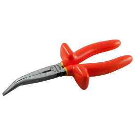Insulated Needle Nose 45° Curved With Cutter