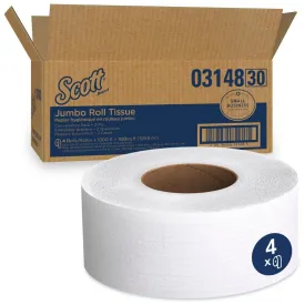 Kimberly Clark Scott Jumbo Roll Toilet Paper, Small Business Collection, Convenience Case