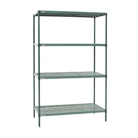 Metro EZPR2436NK3-4 Super Electra Pro Mobile Convenience Pak, 4-Tier, 24" x 36"