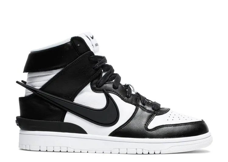 Nike Dunk High X Ambush "BLACK WHITE"  CU7544 001