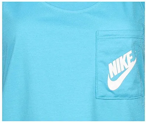 Nike Womens' Signal Racerback Tank Top Light Blue (M)
