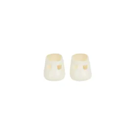 Olli Ella Dinkum Doll Shoes - Cream