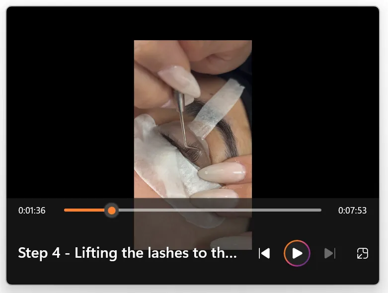 Online Eyelash Lift & Tint   Botox Filler (Keratin) Course - Expert training at your convenience