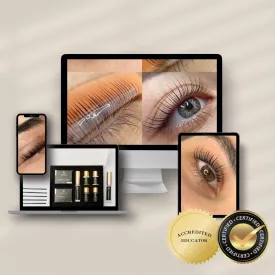 Online Eyelash Lift & Tint   Botox Filler (Keratin) Course - Expert training at your convenience