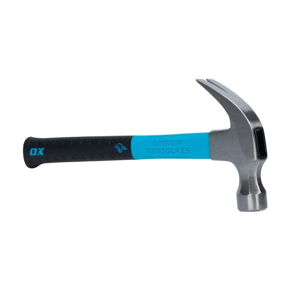 OX Tools OX-P081620 560g (20oz) Fibreglass Claw Hammer