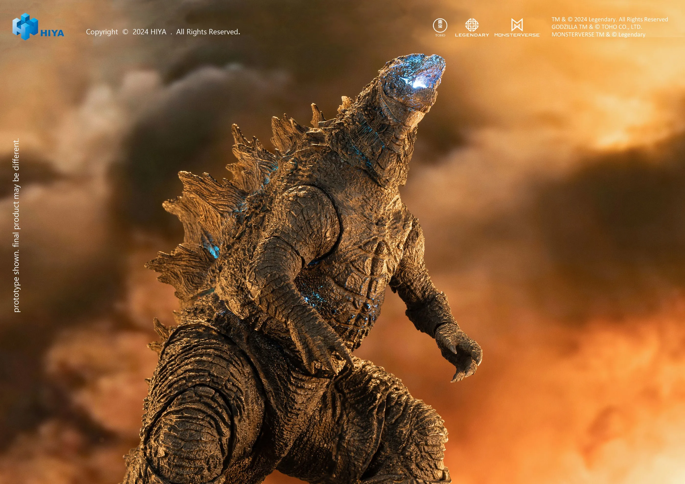 [Pre-Order] Godzilla vs Kong: Heat Ray Godzilla - Exquisite Basic  Figure (Previews Exclusive)