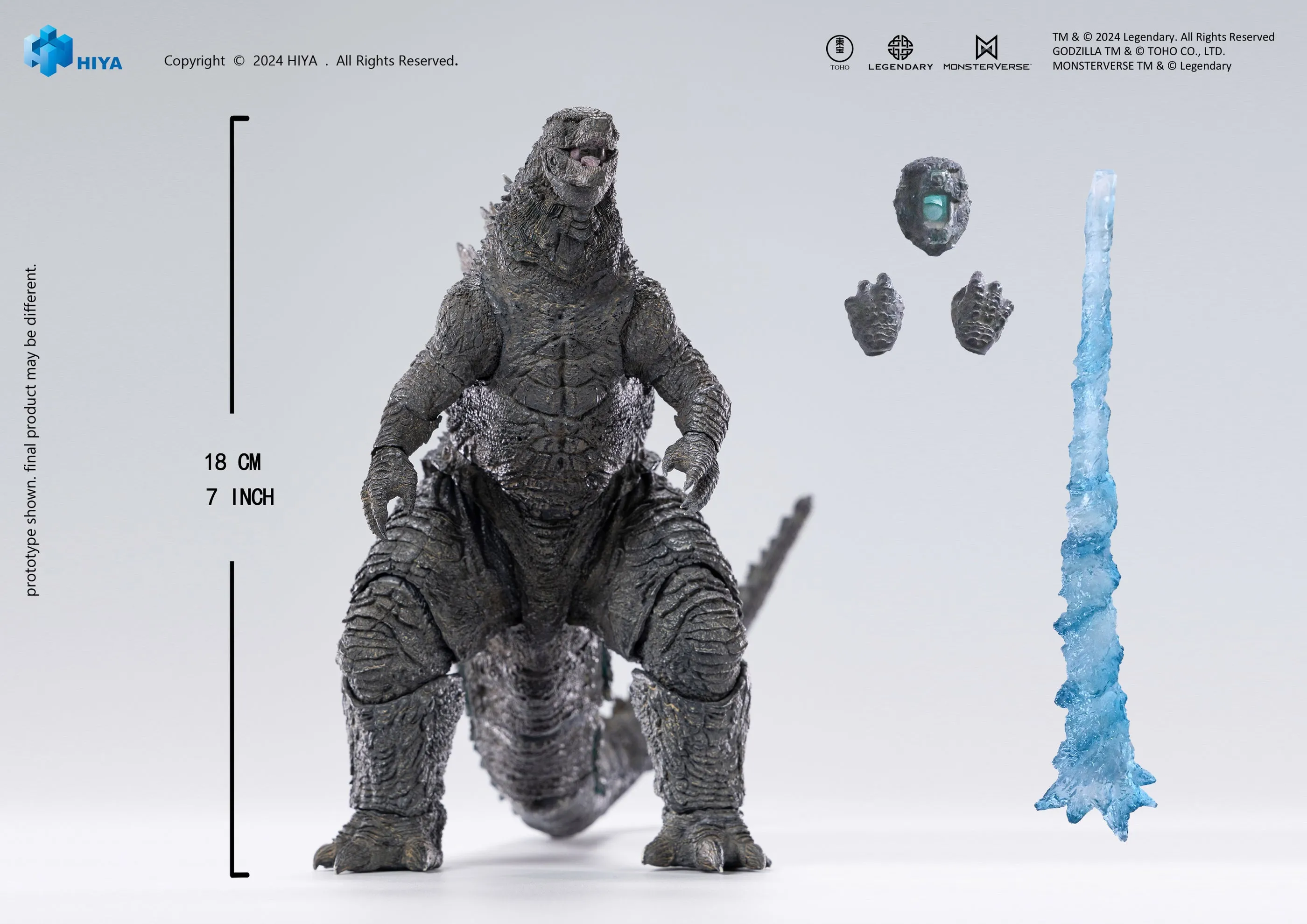 [Pre-Order] Godzilla vs Kong: Heat Ray Godzilla - Exquisite Basic  Figure (Previews Exclusive)