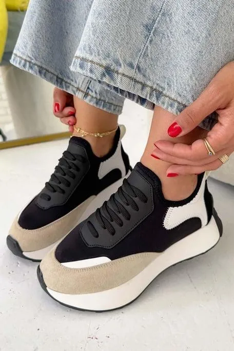 Premium Suede Thick Soft Sole Comfortable Sneakers