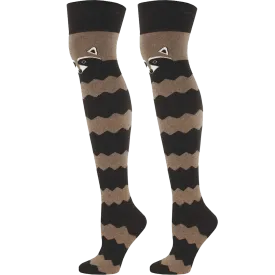 Raccoon Women's Over The Knee Sock