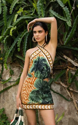 Reminders Of Paradise Poplin Mini Dress