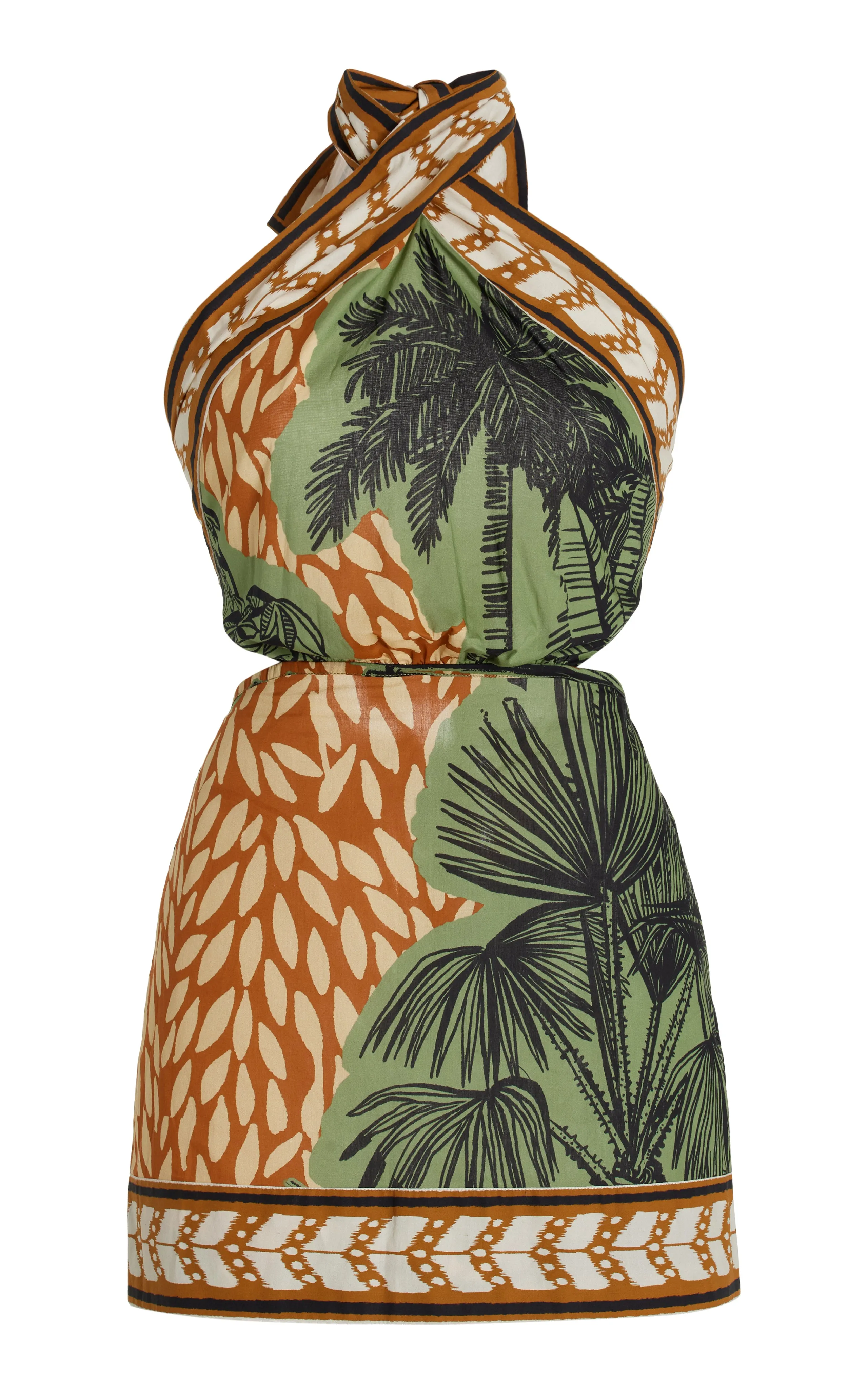 Reminders Of Paradise Poplin Mini Dress