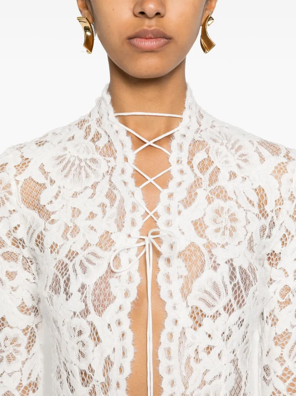Sally lace midi dress