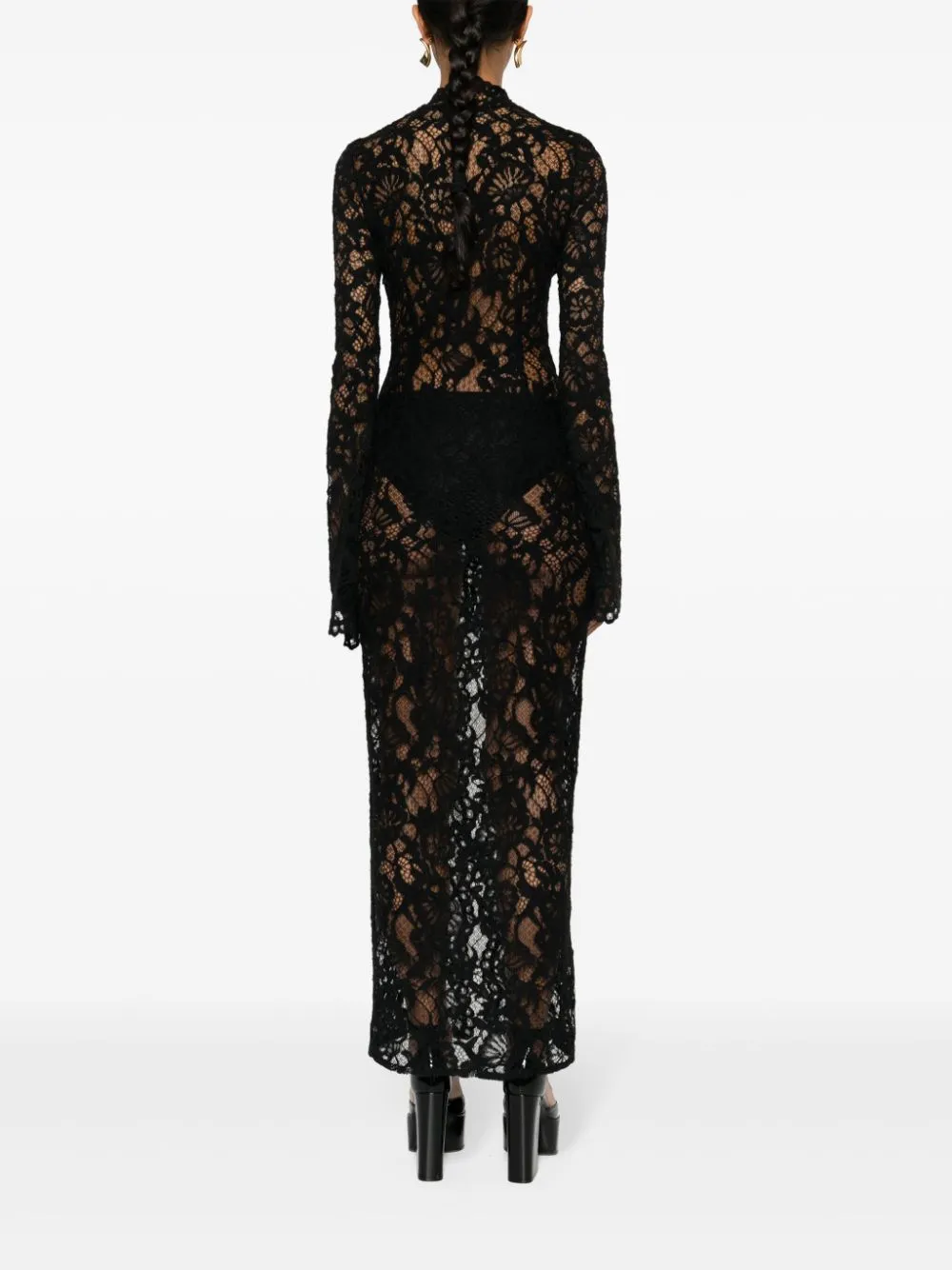 Sally lace midi dress