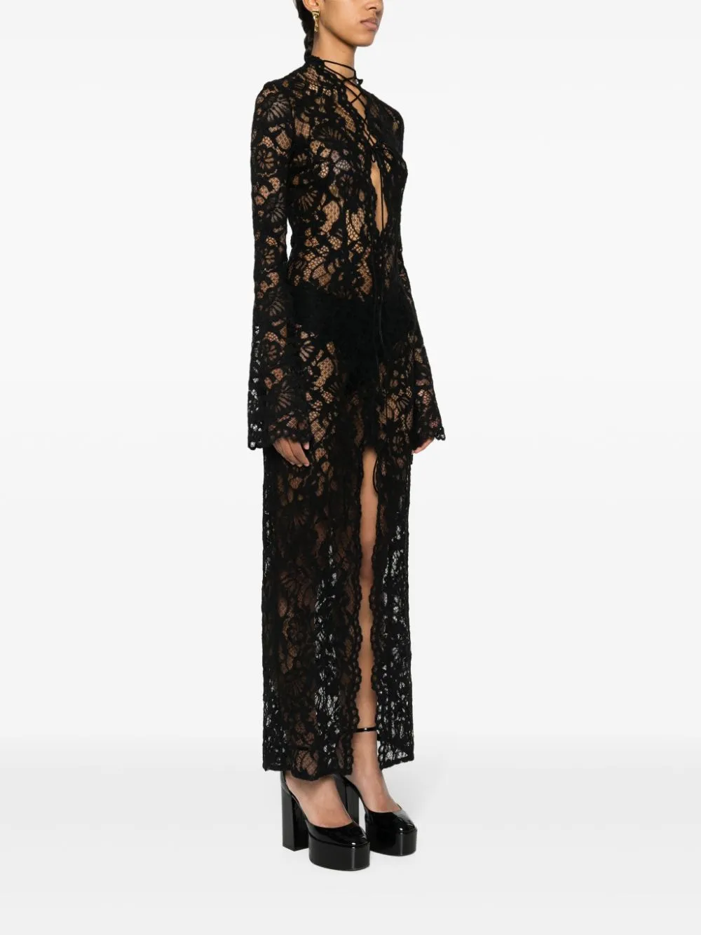 Sally lace midi dress
