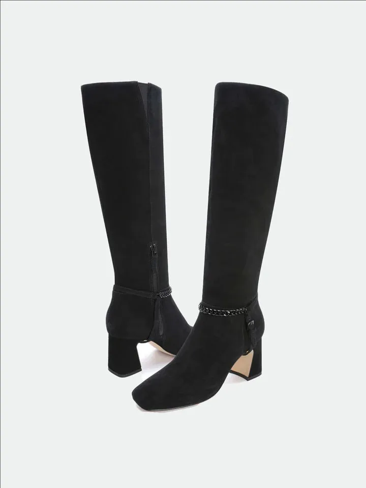 Sanctuary Electric Knee High Boot Black