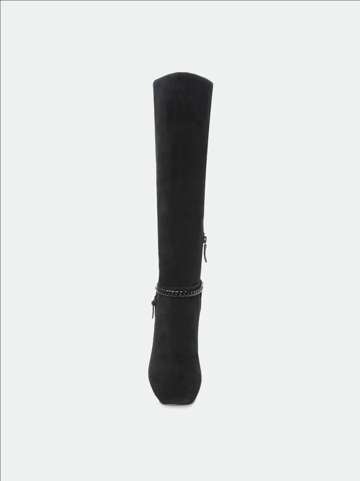 Sanctuary Electric Knee High Boot Black