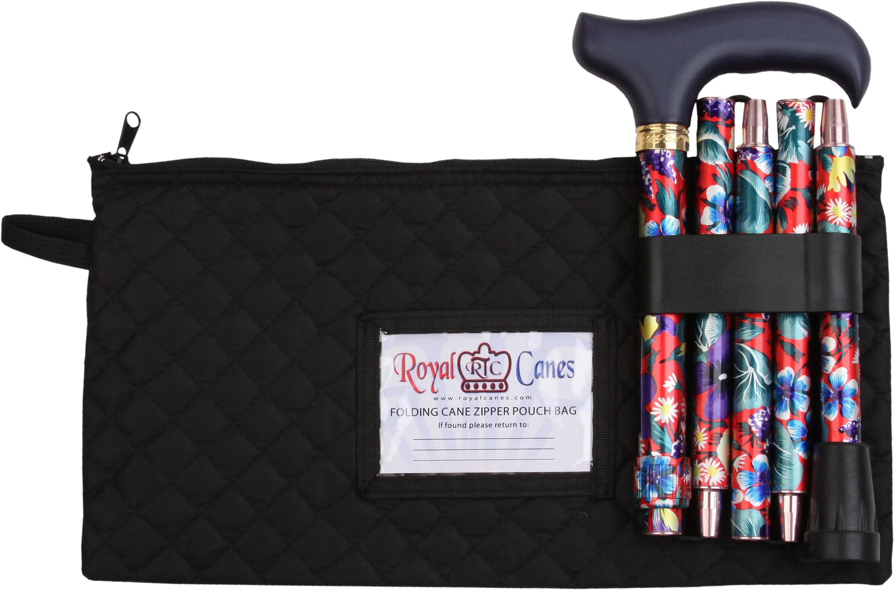 Scratch & Dent Fiesta Red Mini Compact Folding Cane V1768