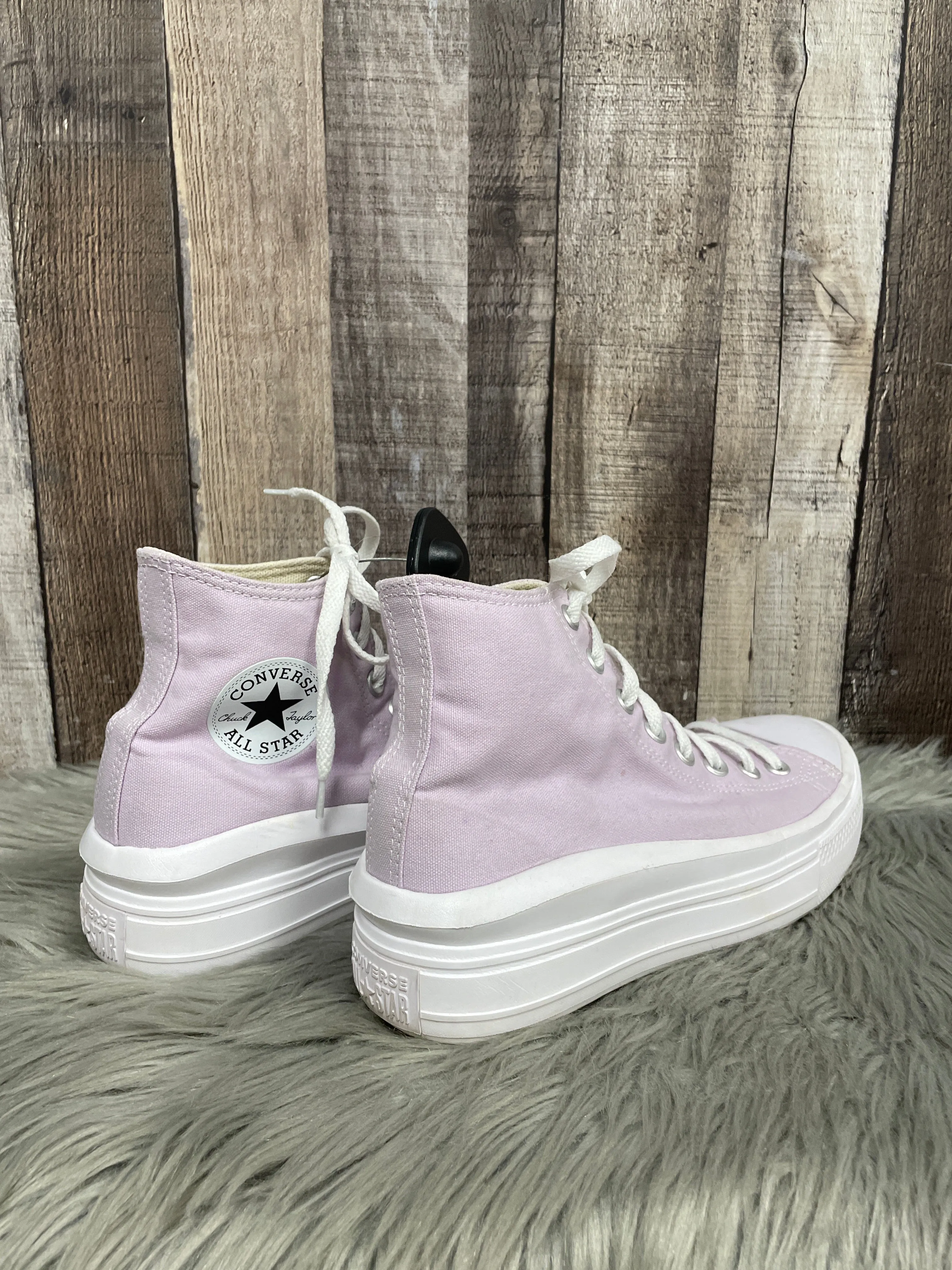 Shoes Sneakers By Converse In Purple, Size: 9