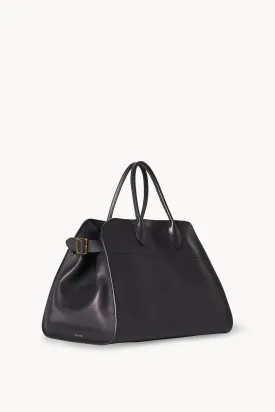 Soft Margaux 15 Bag in Leather - Black