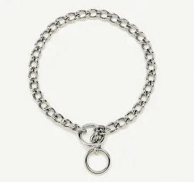 Titan Chain Training Dog Collar Fine Nickel, Chrome 1ea/2 Mm X 18 in