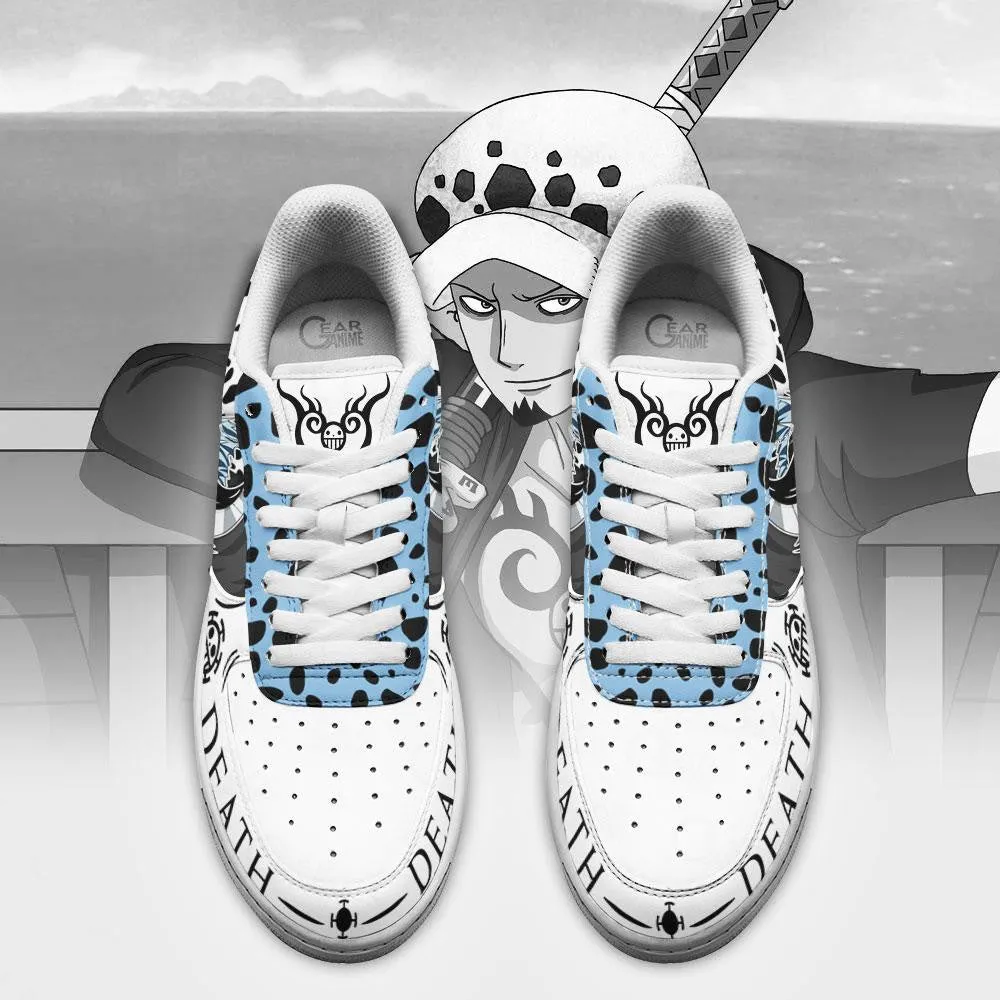 Trafalgar Law Room Air Sneakers Custom Anime OP Shoes