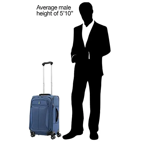 Travelpro Tourlite Softside Lightweigh Expandable Spinner - Blue