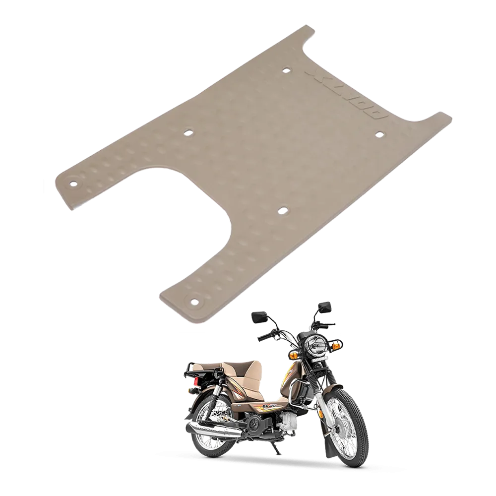TVS XL100 Floor Mat - PVC-Based Moped Floor Mat