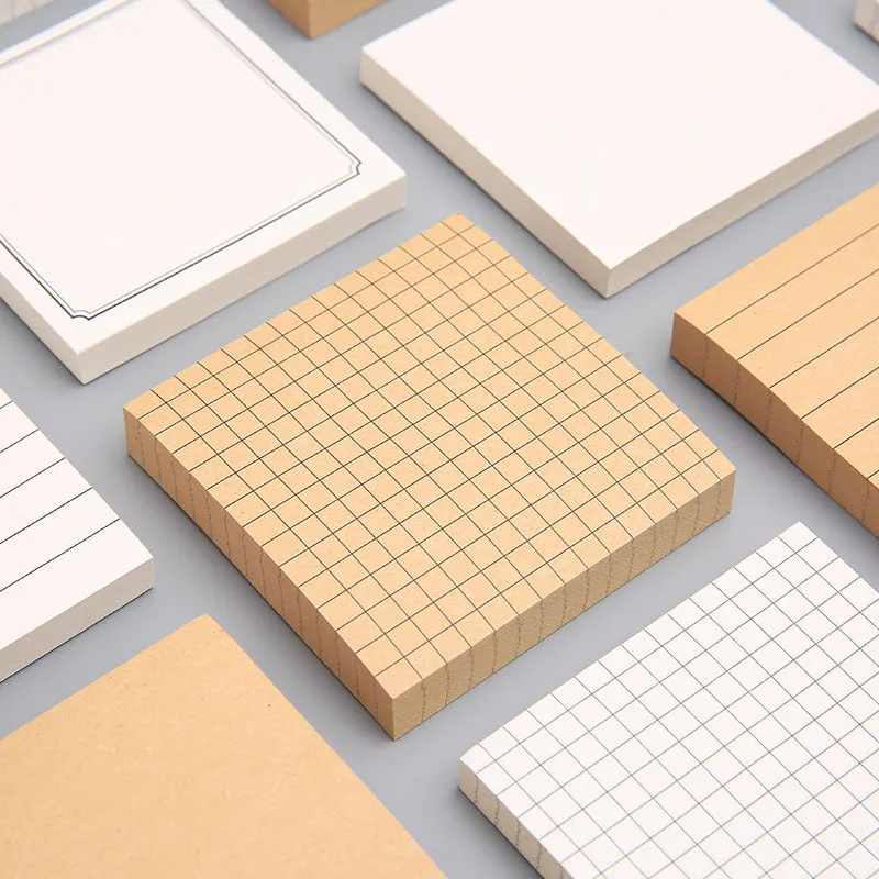 Wholesale Creative Convenience Stickers, Leather Colored Paper Sticky Notes