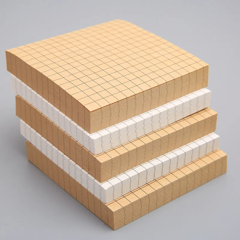 Wholesale Creative Convenience Stickers, Leather Colored Paper Sticky Notes