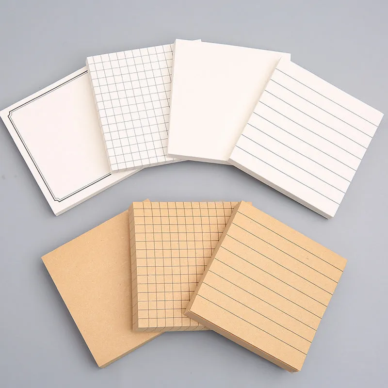 Wholesale Creative Convenience Stickers, Leather Colored Paper Sticky Notes