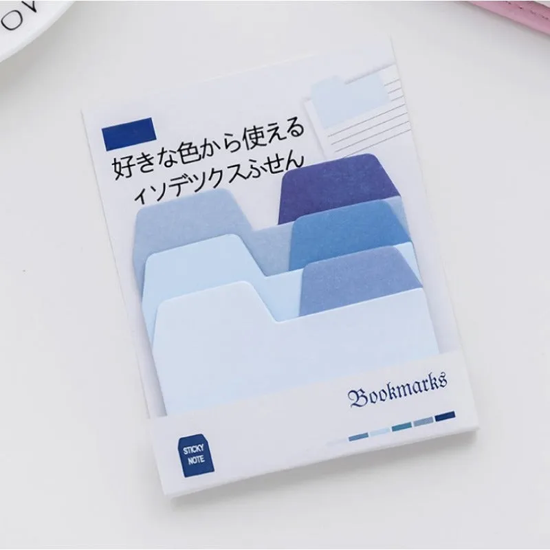 Wholesale Gradient Multi-color Index Paper Convenience Stickers