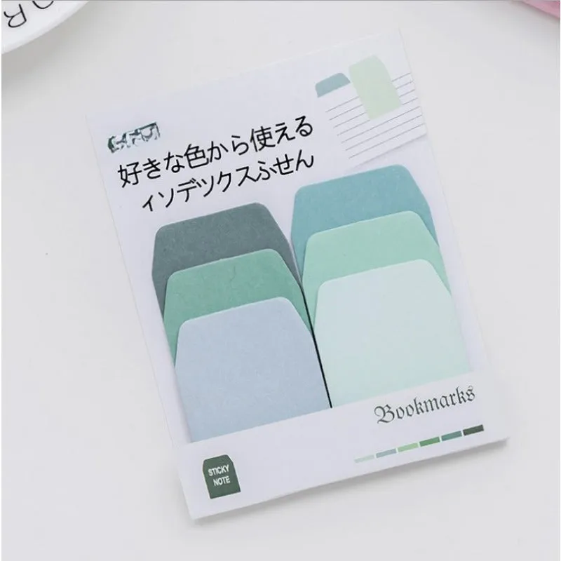 Wholesale Gradient Multi-color Index Paper Convenience Stickers