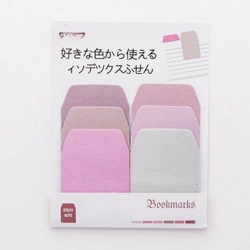 Wholesale Gradient Multi-color Index Paper Convenience Stickers