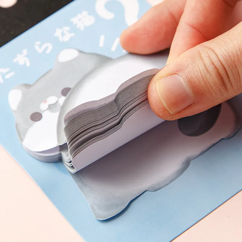 Wholesale of Paper Cartoon Cute Special Shaped Convenience Stickers and Sticky Notes