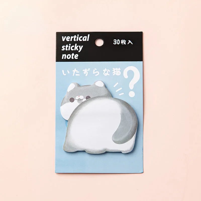 Wholesale of Paper Cartoon Cute Special Shaped Convenience Stickers and Sticky Notes