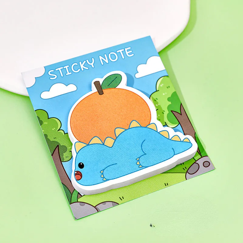 Wholesale Paper Cartoon Dinosaur Shaped Convenience Stickers