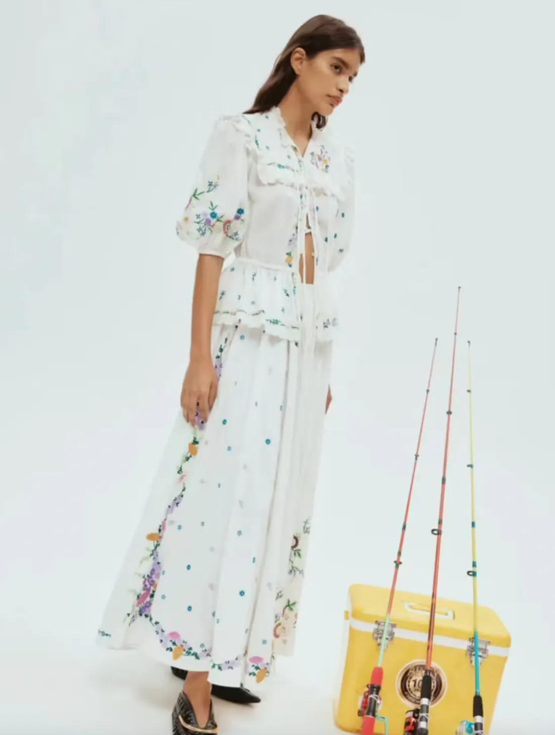 Willa Embroidered Set