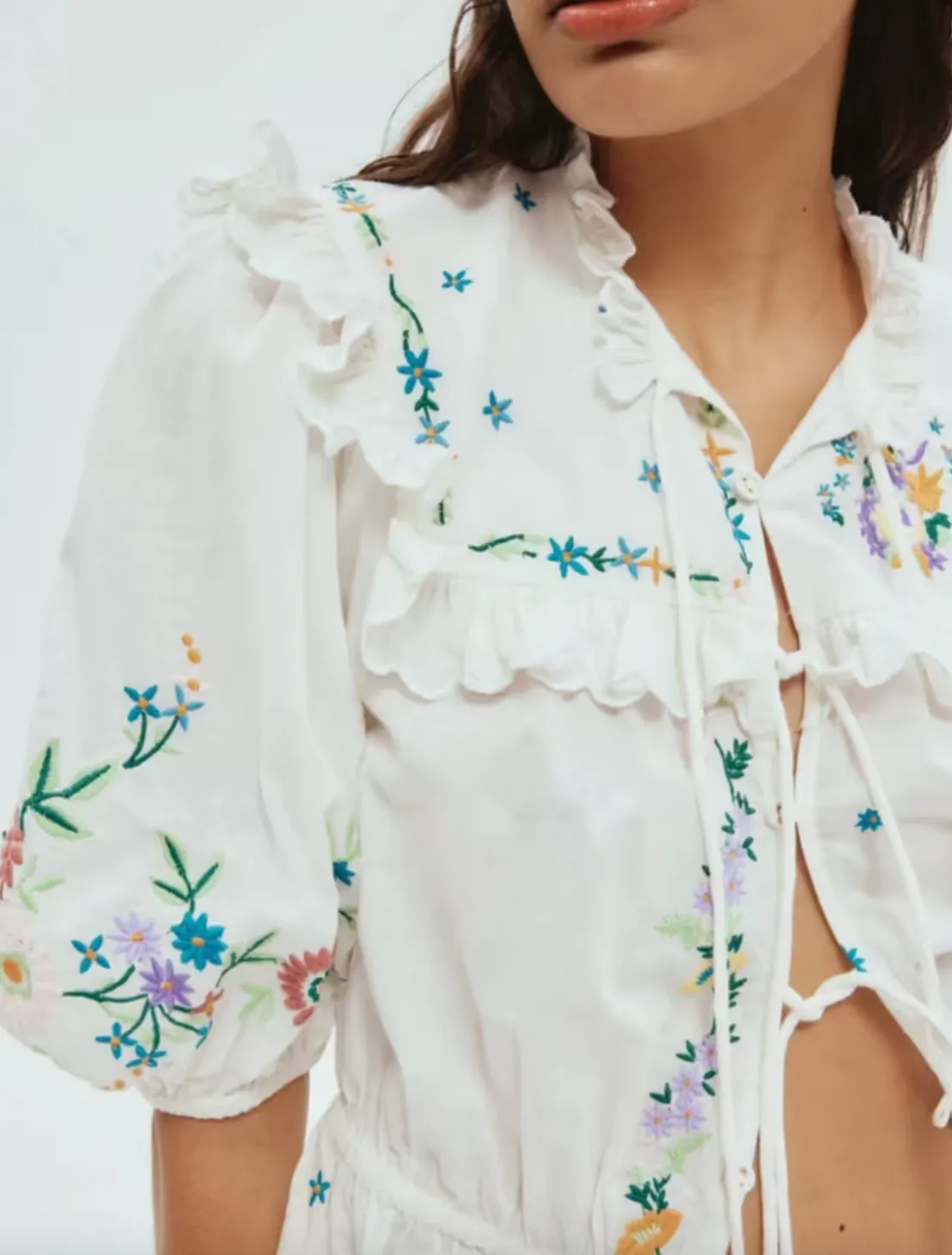 Willa Embroidered Set