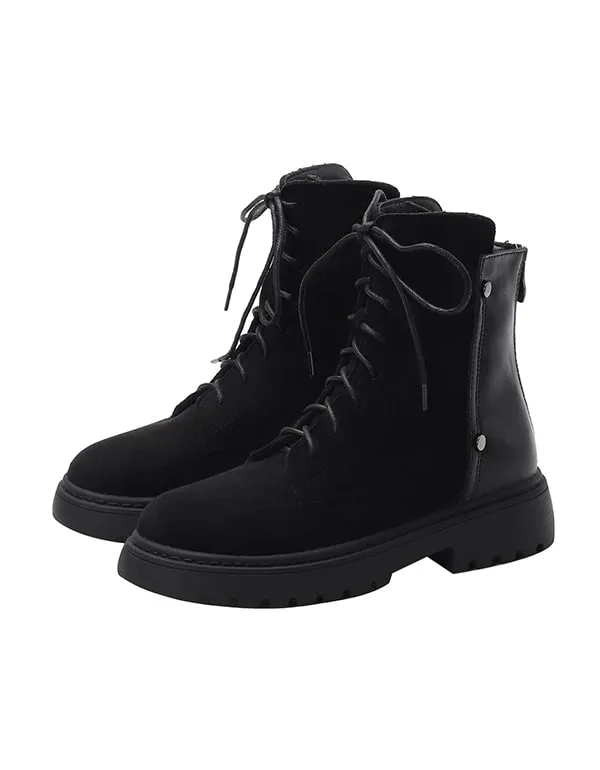 Winter Large Size Women's Suede Ankle Boots