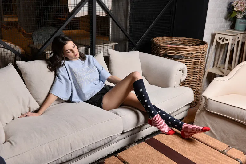 Zicci Women's 5-Pair Gift Box Mix-2 Knee High Socks