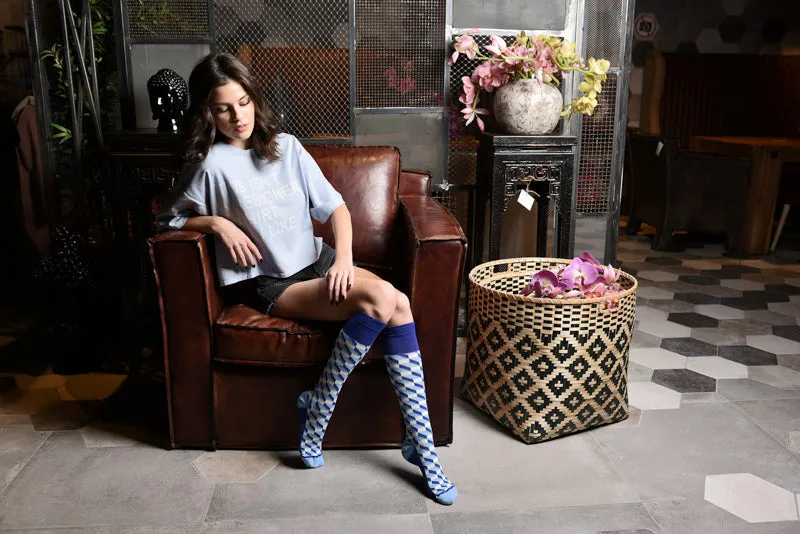 Zicci Women's 5-Pair Rubikom Knee High Socks Gift Box