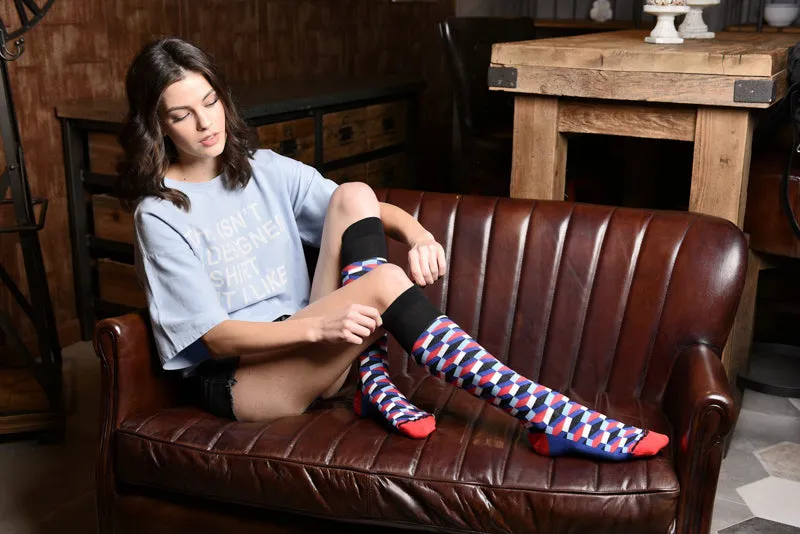 Zicci Women's 5-Pair Rubikom Knee High Socks Gift Box